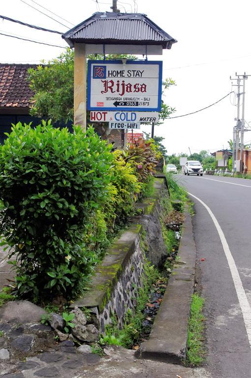 Rijasa Homestay Karangasem Eksteriør billede